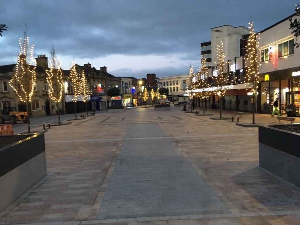Burnley town centre